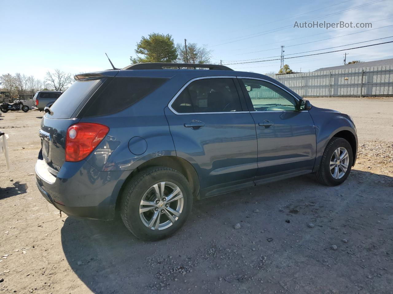 2012 Chevrolet Equinox Lt Синий vin: 2GNALDEK6C6195540