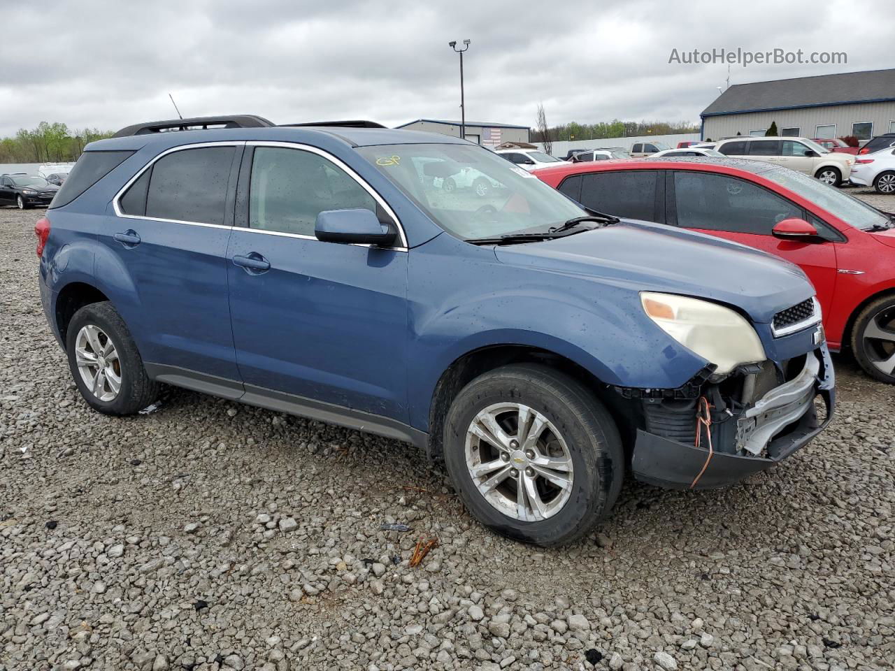 2012 Chevrolet Equinox Lt Blue vin: 2GNALDEK6C6212403