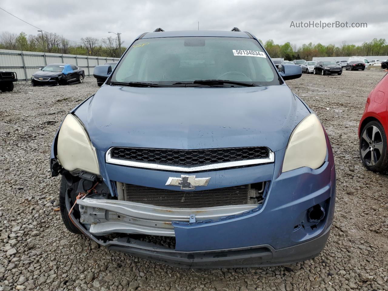 2012 Chevrolet Equinox Lt Синий vin: 2GNALDEK6C6212403