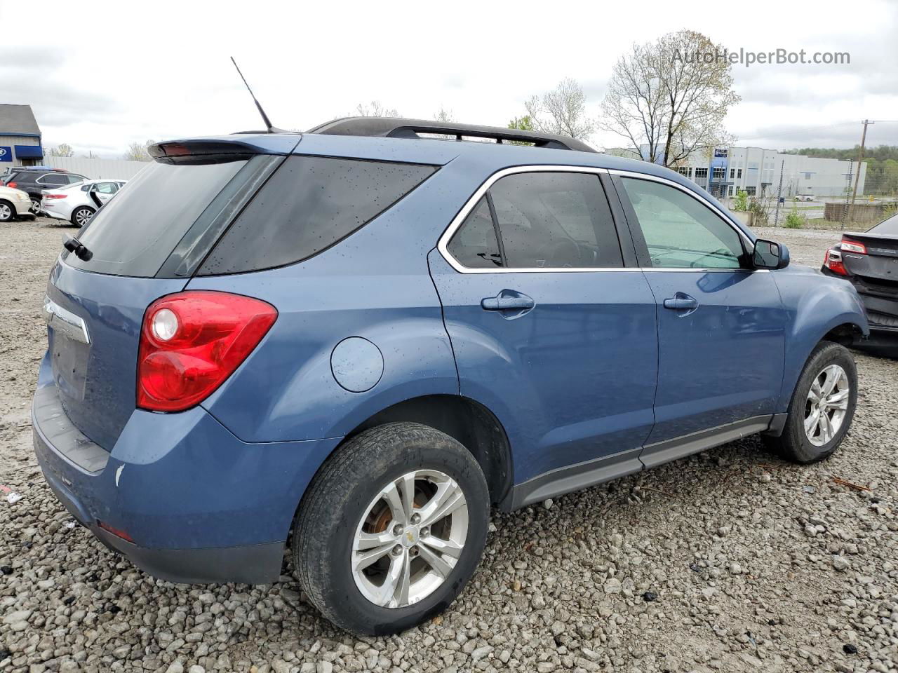 2012 Chevrolet Equinox Lt Blue vin: 2GNALDEK6C6212403