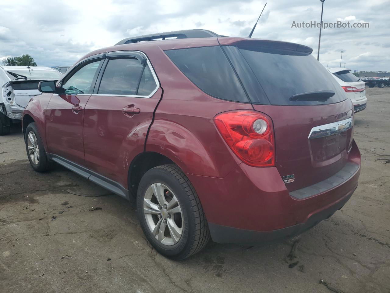 2012 Chevrolet Equinox Lt Maroon vin: 2GNALDEK6C6218346