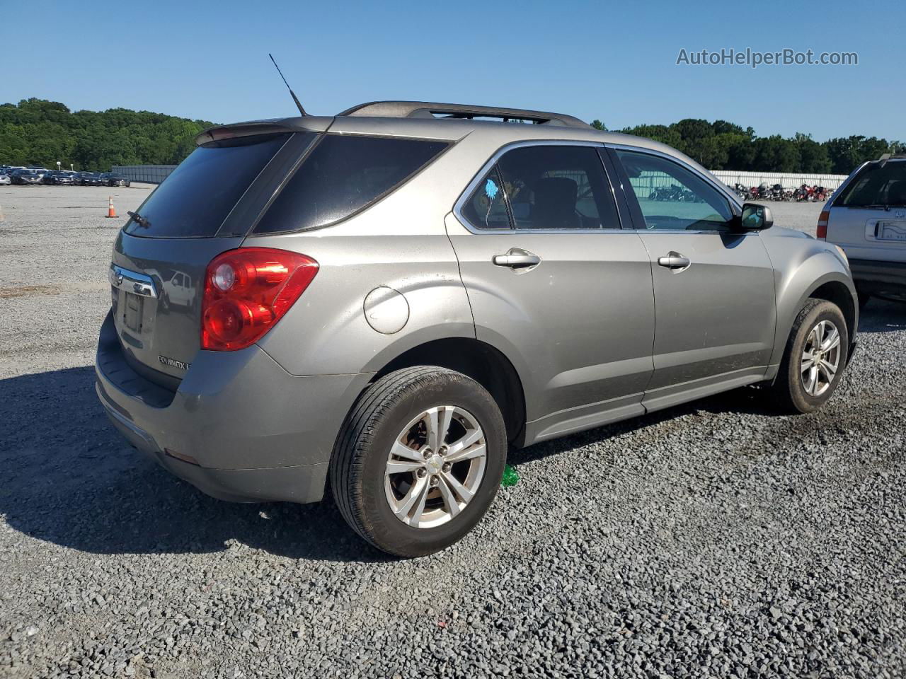 2012 Chevrolet Equinox Lt Gray vin: 2GNALDEK6C6227452