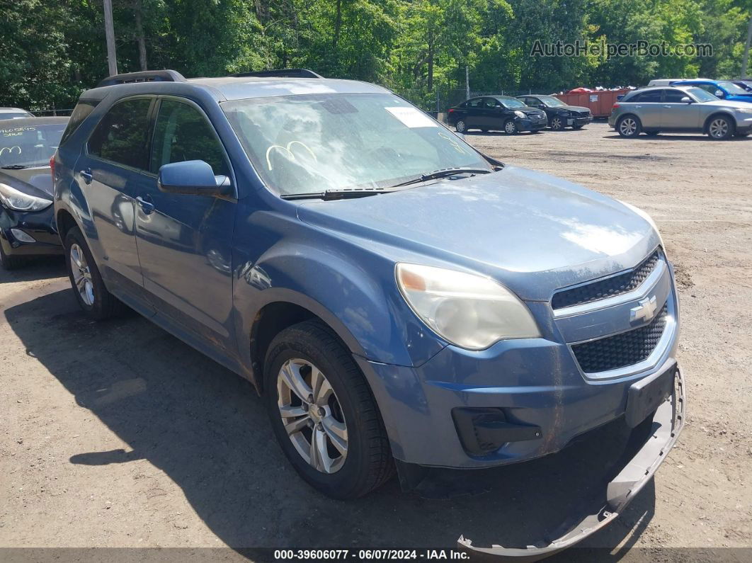 2012 Chevrolet Equinox 1lt Blue vin: 2GNALDEK6C6298036