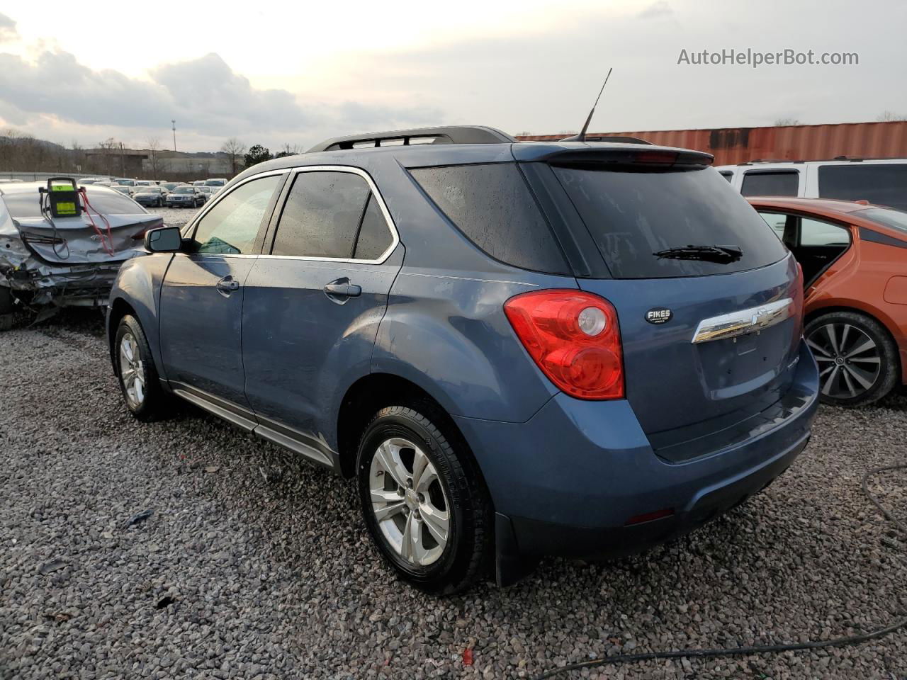 2012 Chevrolet Equinox Lt Blue vin: 2GNALDEK6C6307835