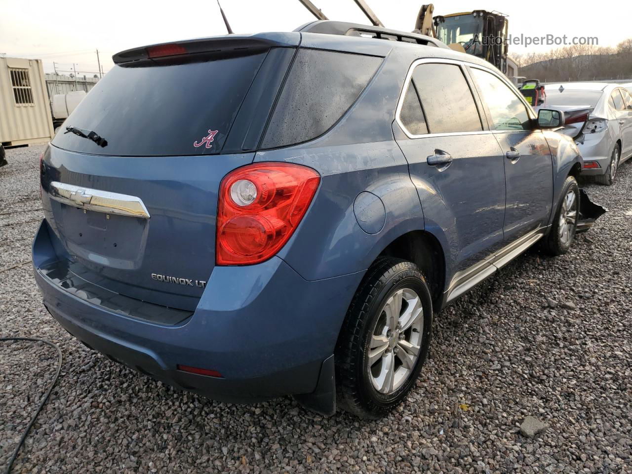 2012 Chevrolet Equinox Lt Blue vin: 2GNALDEK6C6307835