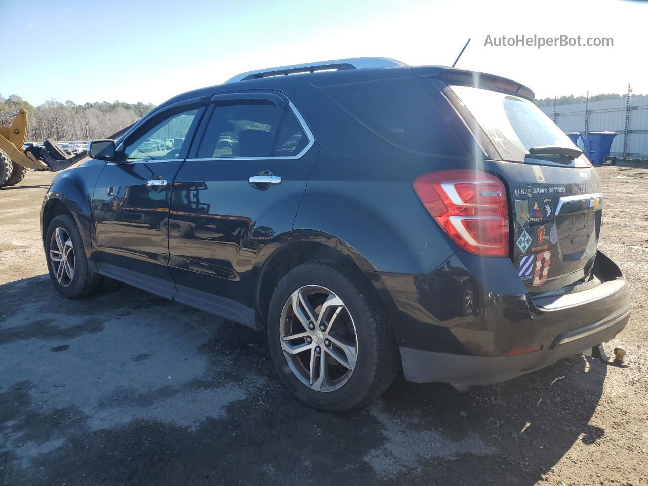 2016 Chevrolet Equinox Ltz Черный vin: 2GNALDEK6G6347273