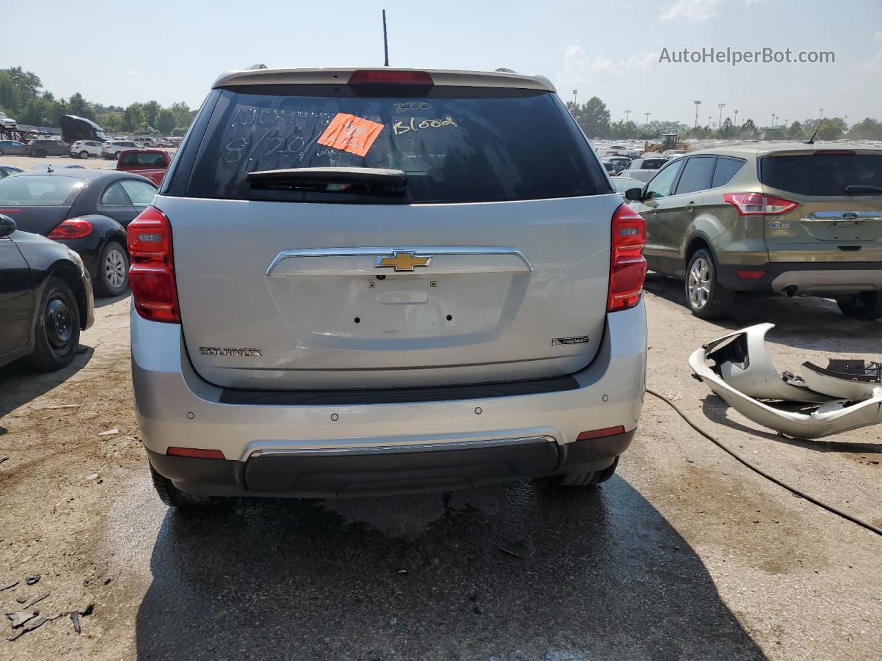 2017 Chevrolet Equinox Premier Silver vin: 2GNALDEK6H6225630