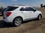 2012 Chevrolet Equinox Lt White vin: 2GNALDEK7C1168831