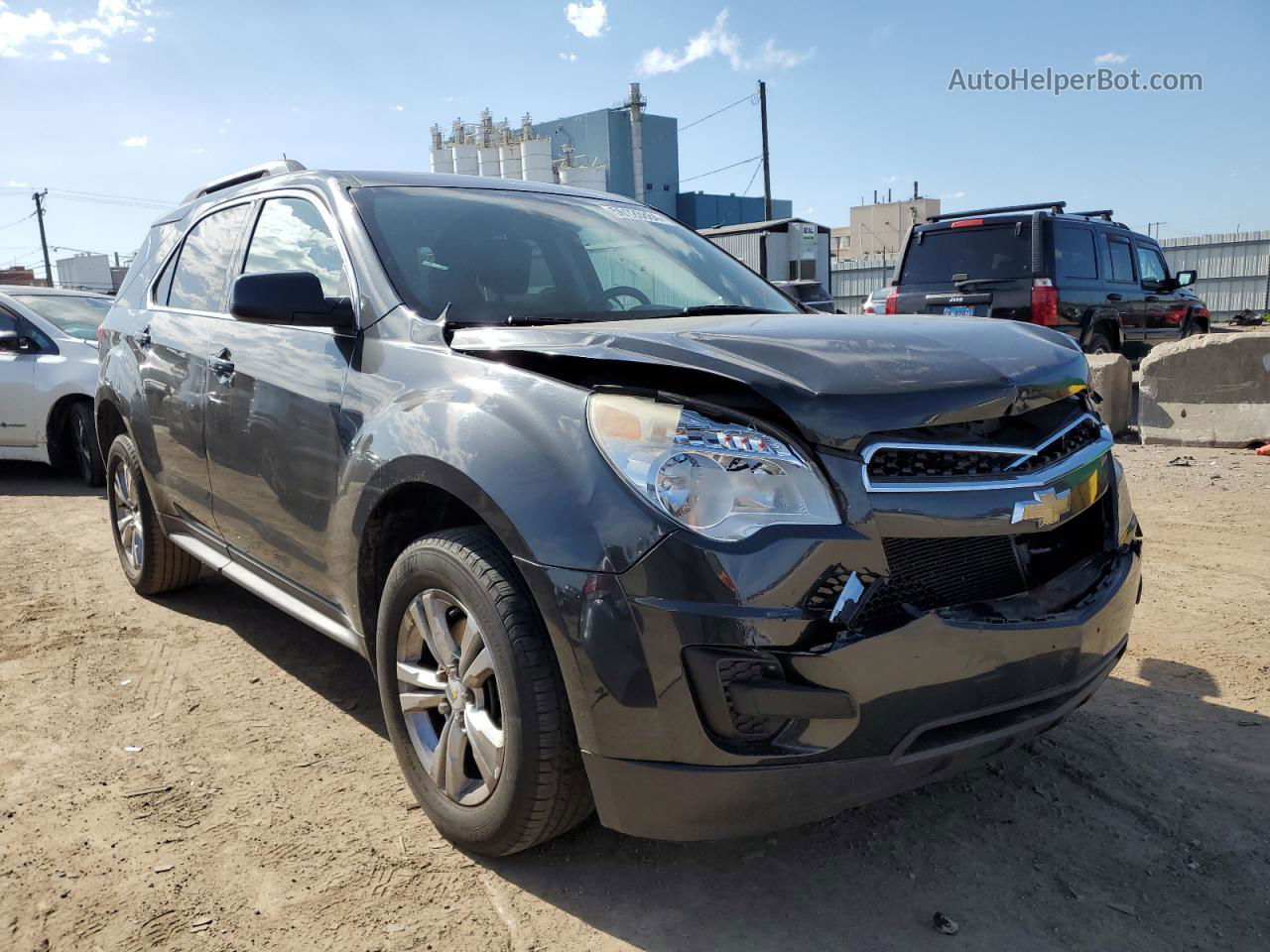 2012 Chevrolet Equinox Lt Black vin: 2GNALDEK7C1335981