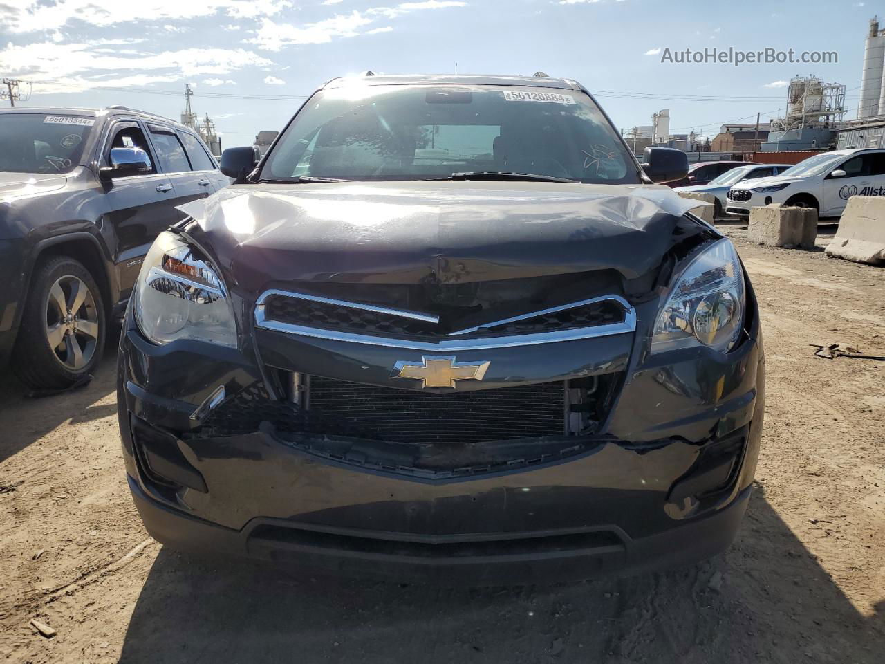 2012 Chevrolet Equinox Lt Black vin: 2GNALDEK7C1335981