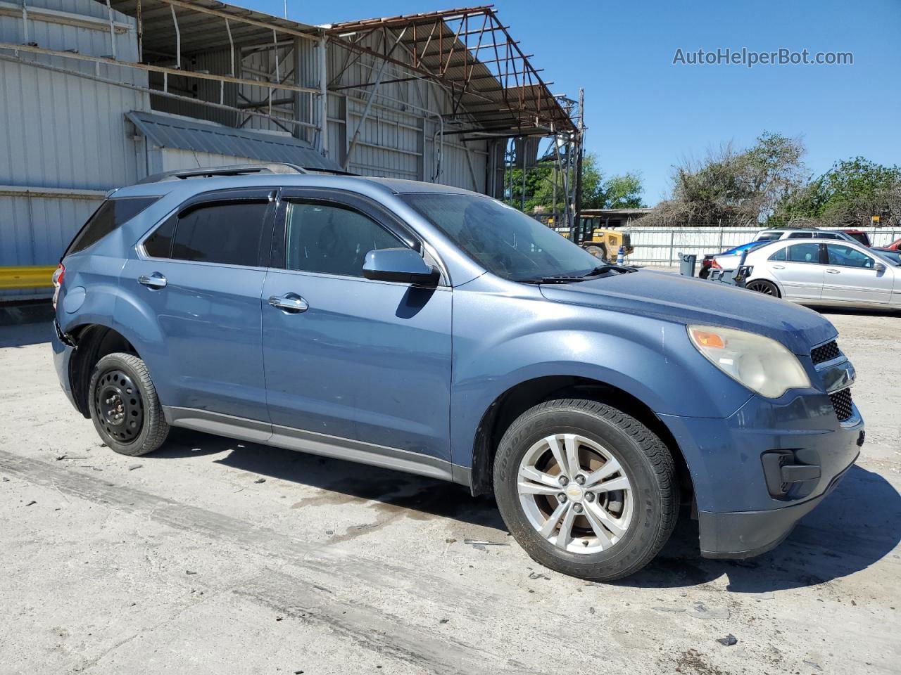 2012 Chevrolet Equinox Lt Blue vin: 2GNALDEK7C6169111