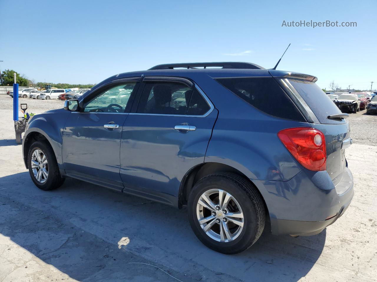 2012 Chevrolet Equinox Lt Blue vin: 2GNALDEK7C6169111