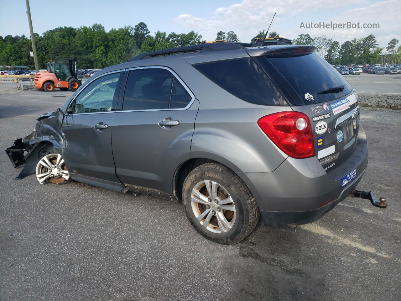 2012 Chevrolet Equinox Lt Gray vin: 2GNALDEK7C6356722