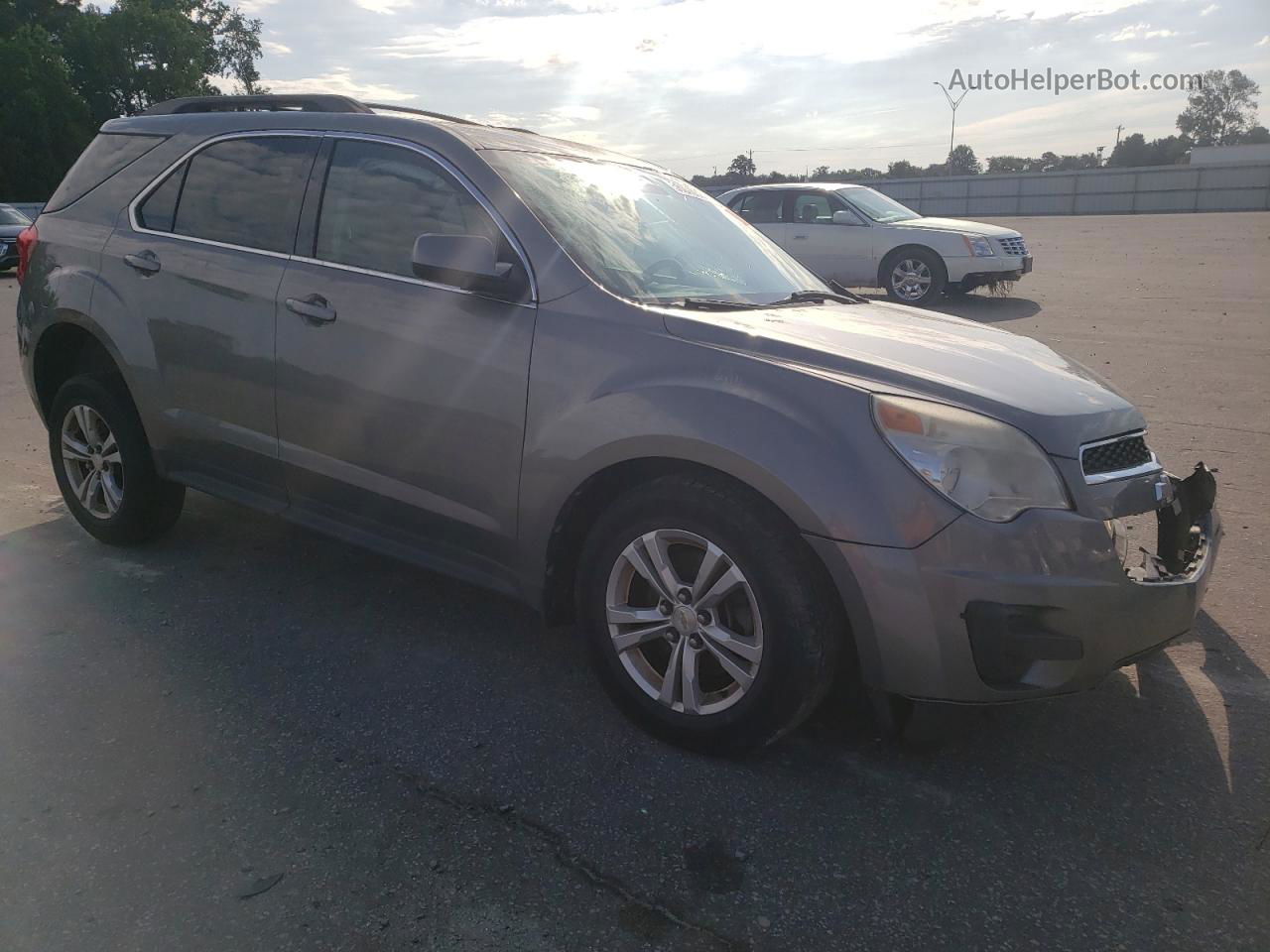 2012 Chevrolet Equinox Lt Gray vin: 2GNALDEK7C6356722