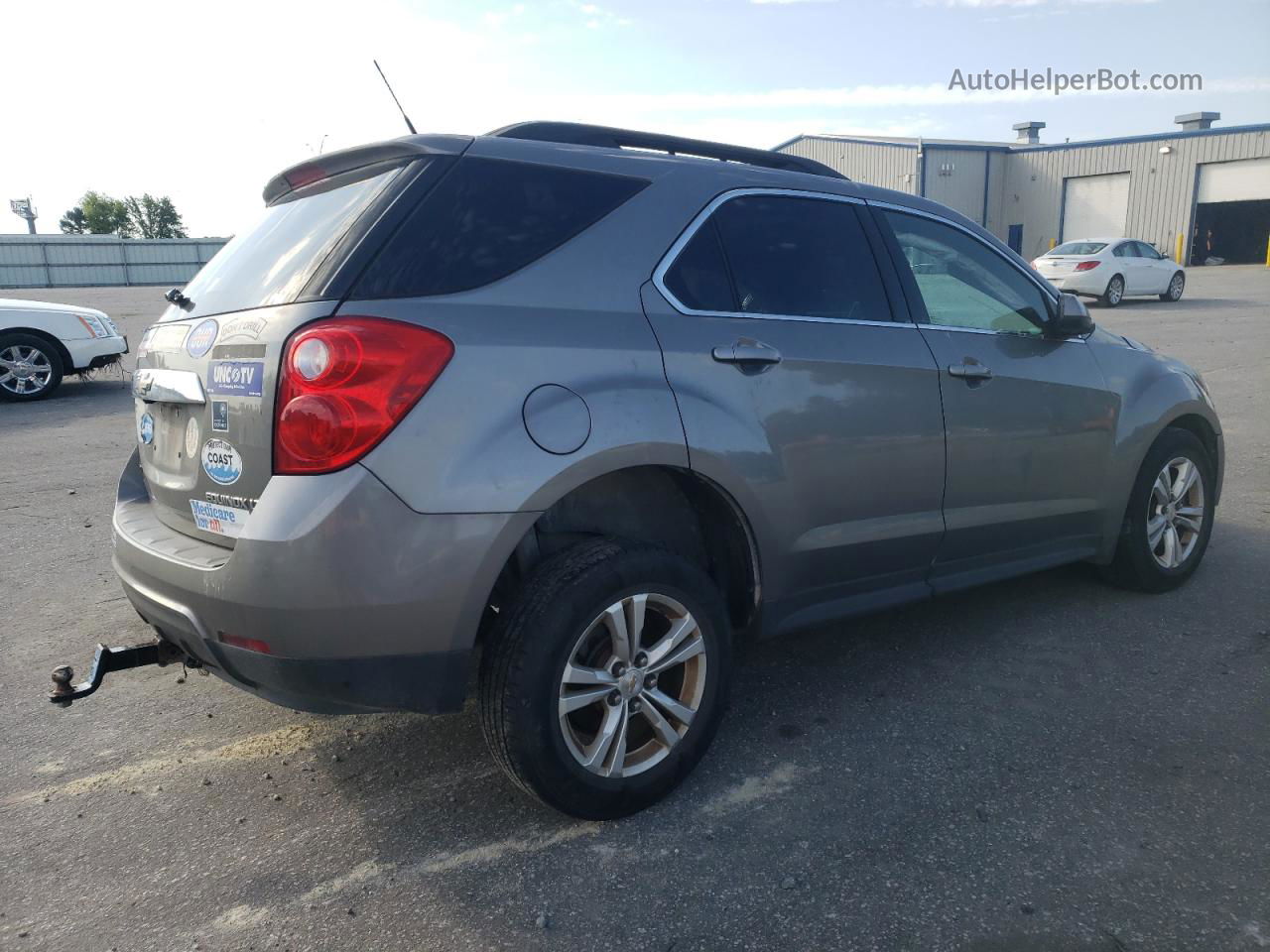 2012 Chevrolet Equinox Lt Gray vin: 2GNALDEK7C6356722