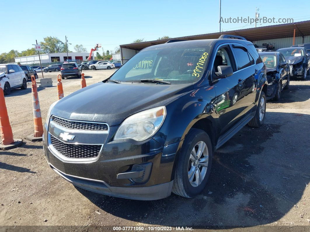 2012 Chevrolet Equinox Lt W/1lt Black vin: 2GNALDEK7C6388697