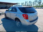 2016 Chevrolet Equinox Ltz Silver vin: 2GNALDEK7G1168124