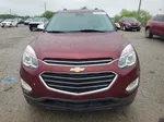 2016 Chevrolet Equinox Ltz Темно-бордовый vin: 2GNALDEK7G6292011