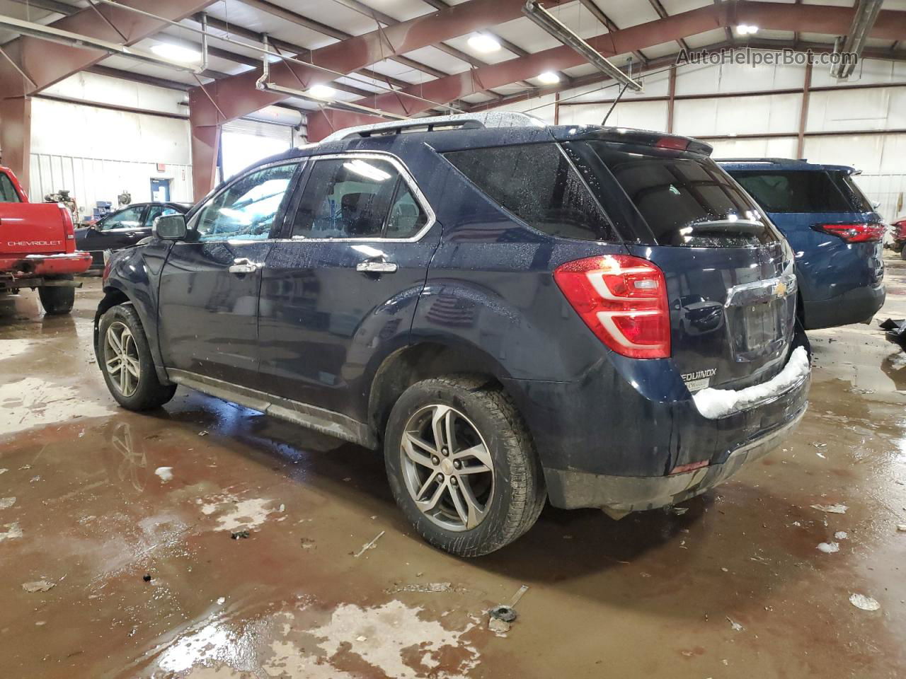 2017 Chevrolet Equinox Premier Blue vin: 2GNALDEK7H1582473