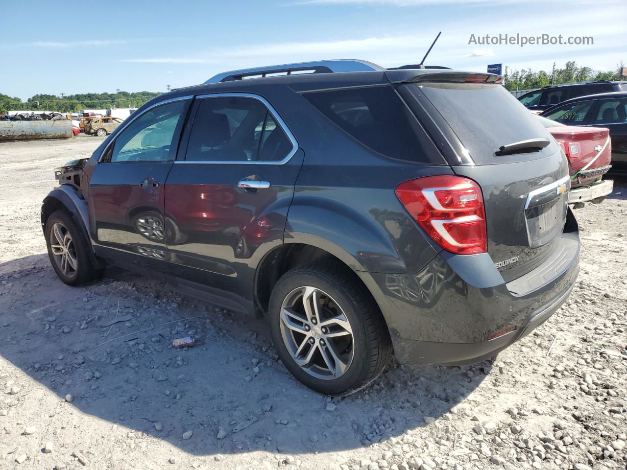 2017 Chevrolet Equinox Premier Угольный vin: 2GNALDEK7H6260967