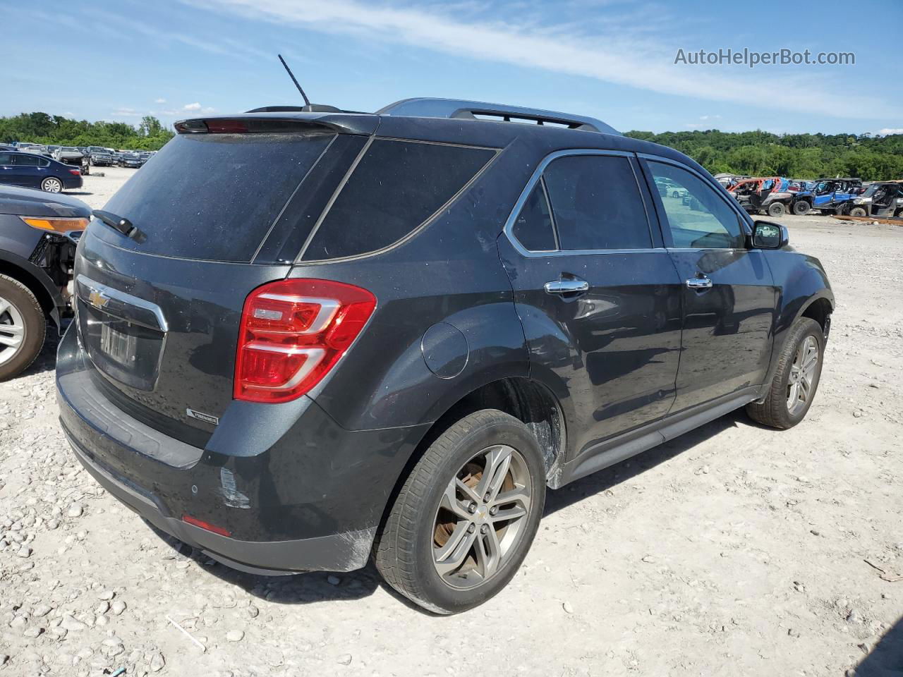 2017 Chevrolet Equinox Premier Угольный vin: 2GNALDEK7H6260967