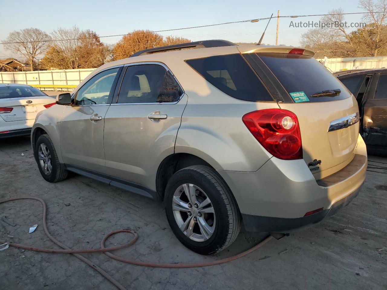 2012 Chevrolet Equinox Lt Beige vin: 2GNALDEK8C1154422