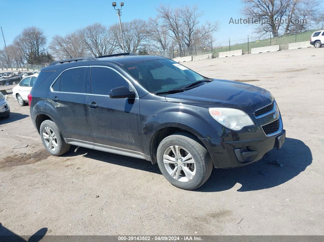 2012 Chevrolet Equinox 1lt Black vin: 2GNALDEK8C6165696