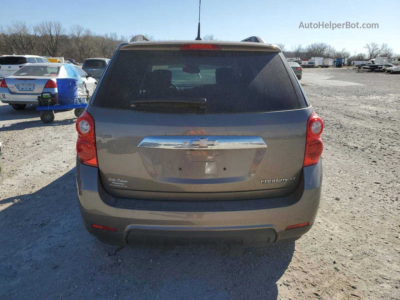 2012 Chevrolet Equinox Lt Brown vin: 2GNALDEK8C6310123