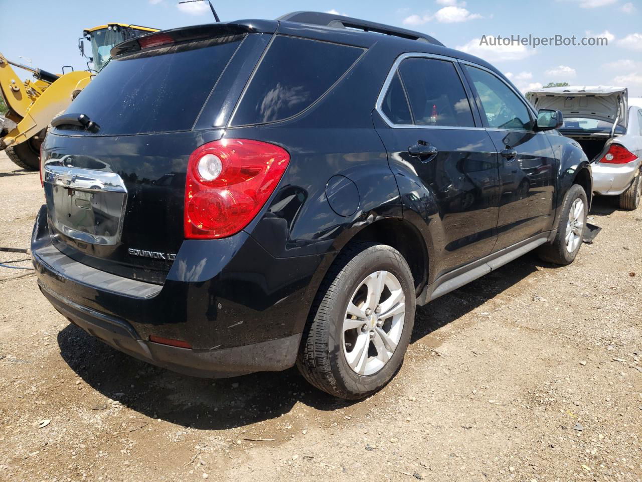 2012 Chevrolet Equinox Lt Black vin: 2GNALDEK8C6379362