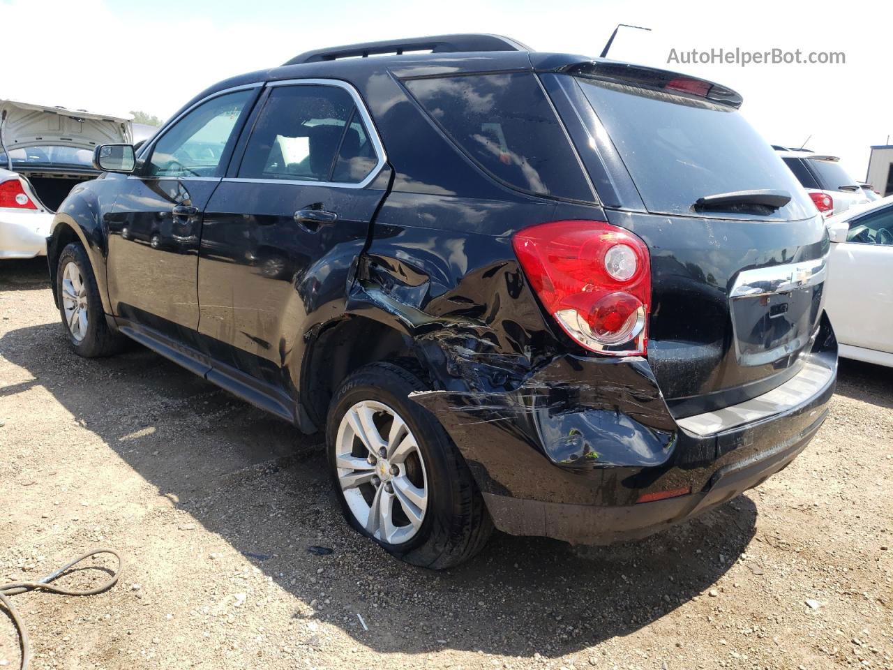 2012 Chevrolet Equinox Lt Black vin: 2GNALDEK8C6379362