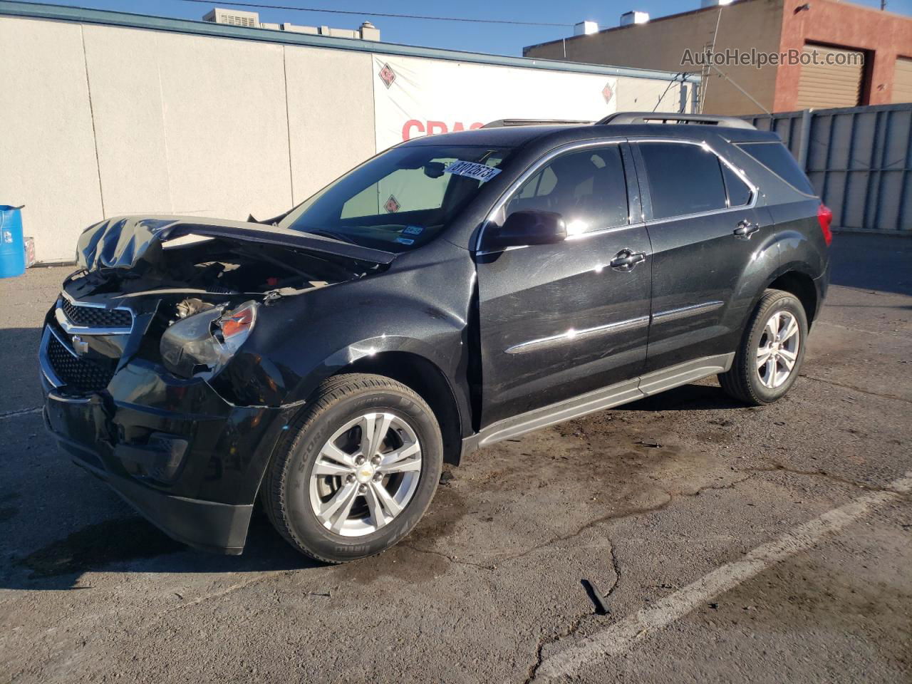 2012 Chevrolet Equinox Lt Black vin: 2GNALDEK8C6385694