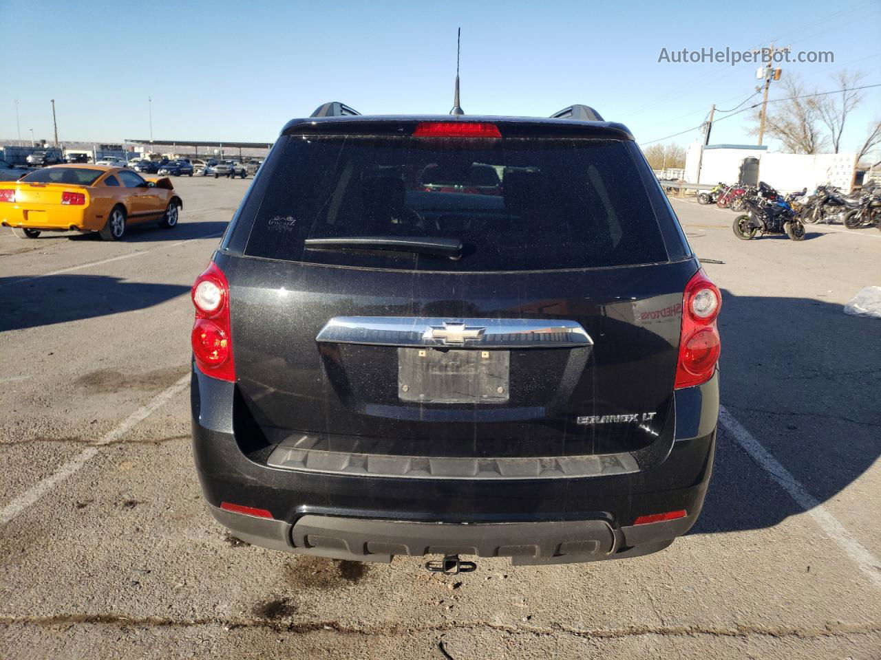 2012 Chevrolet Equinox Lt Black vin: 2GNALDEK8C6385694