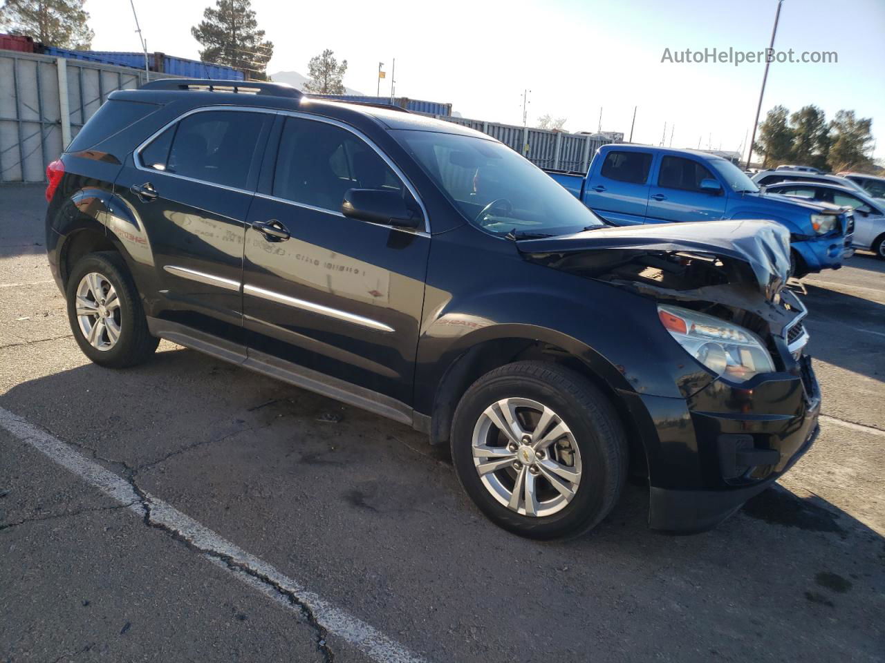 2012 Chevrolet Equinox Lt Black vin: 2GNALDEK8C6385694