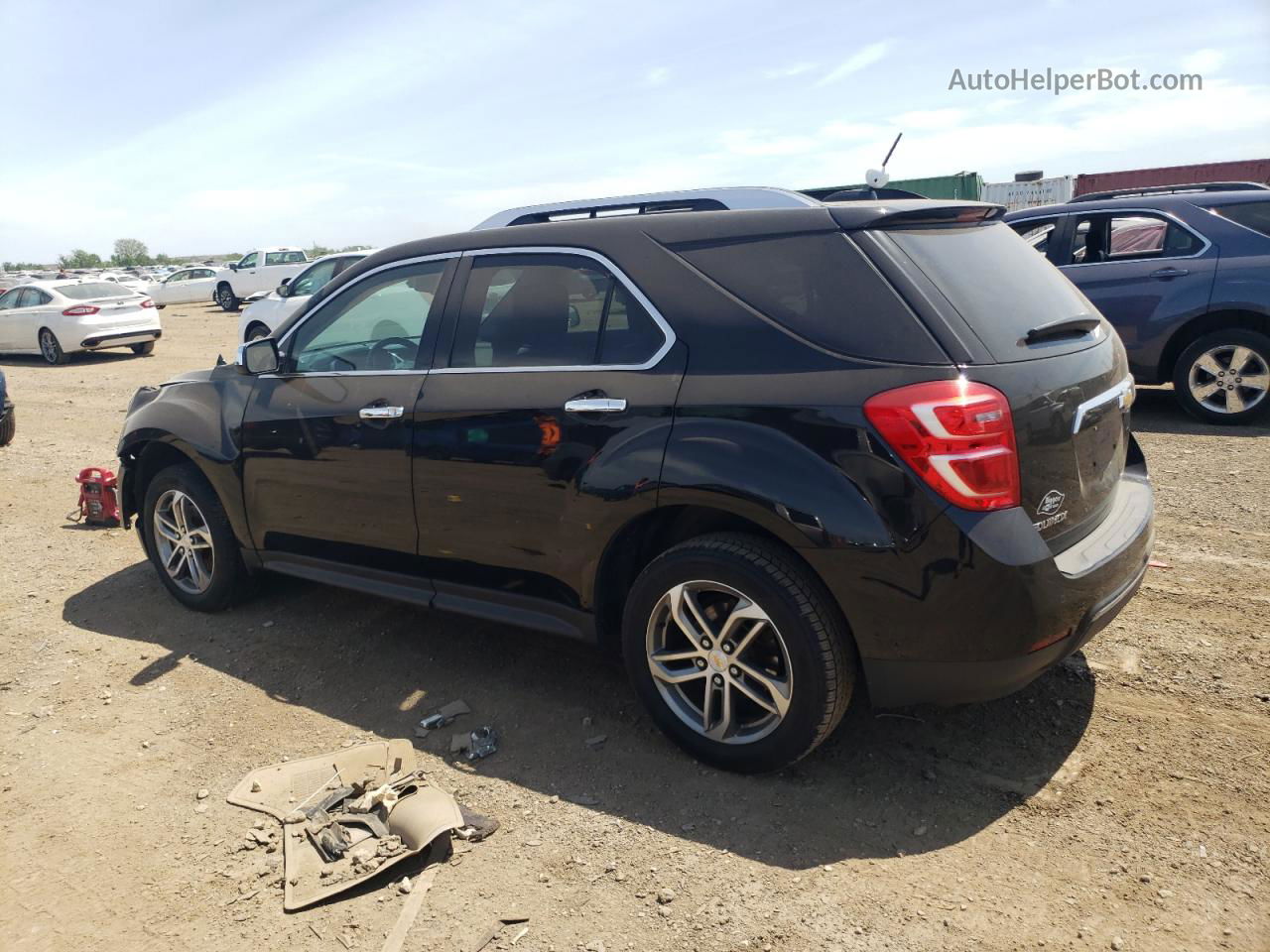 2017 Chevrolet Equinox Premier Black vin: 2GNALDEK8H1543696