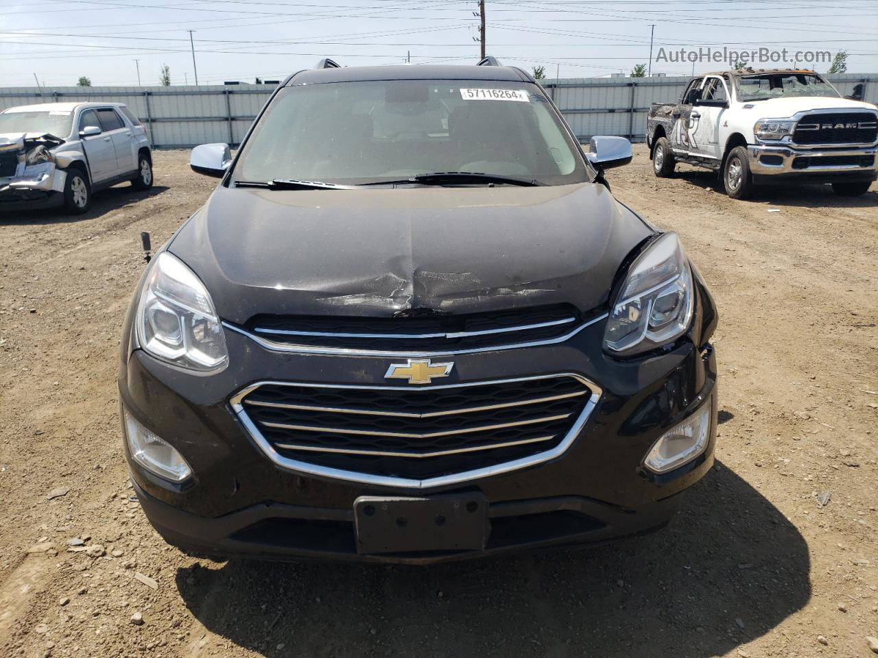 2017 Chevrolet Equinox Premier Black vin: 2GNALDEK8H1543696