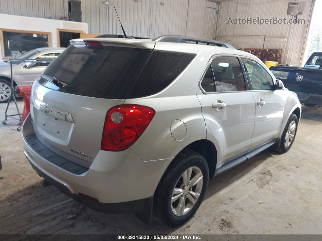 2012 Chevrolet Equinox 1lt Silver vin: 2GNALDEK9C1157961