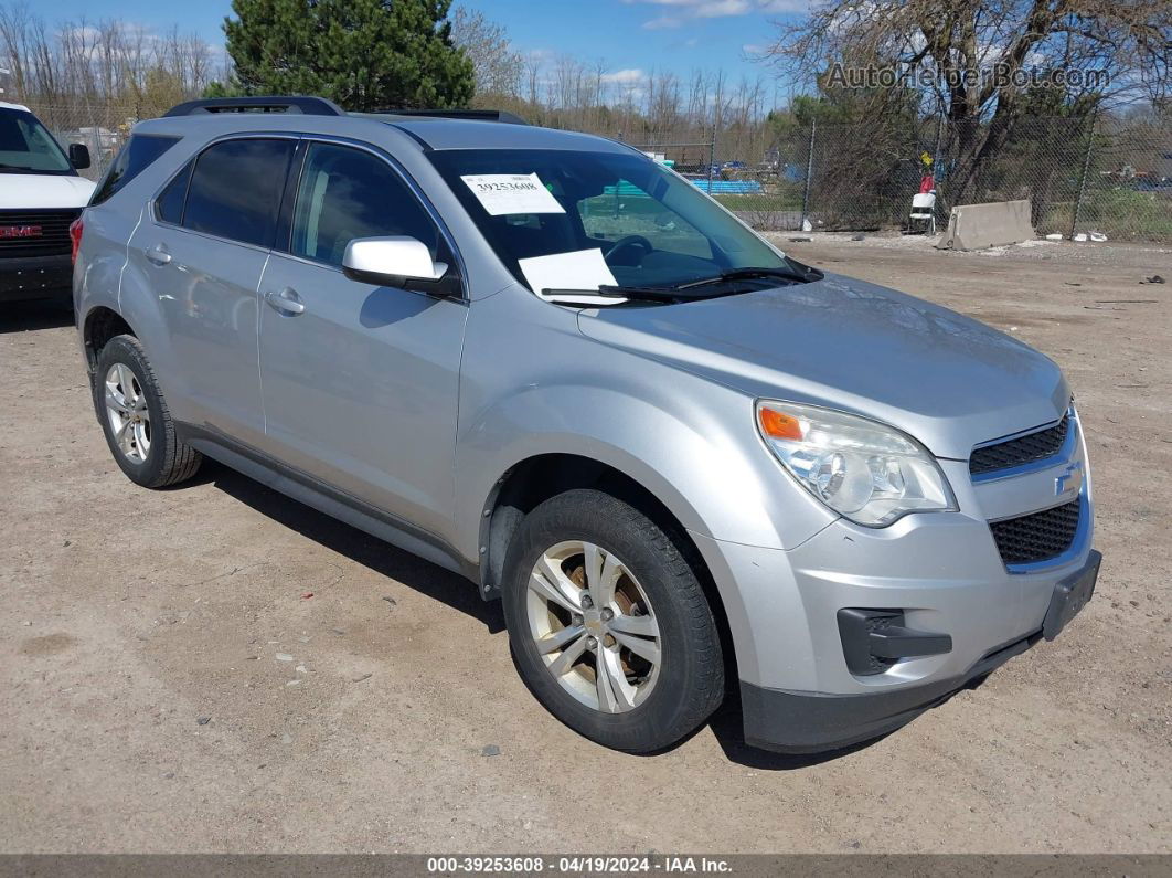 2012 Chevrolet Equinox 1lt Silver vin: 2GNALDEK9C1169074