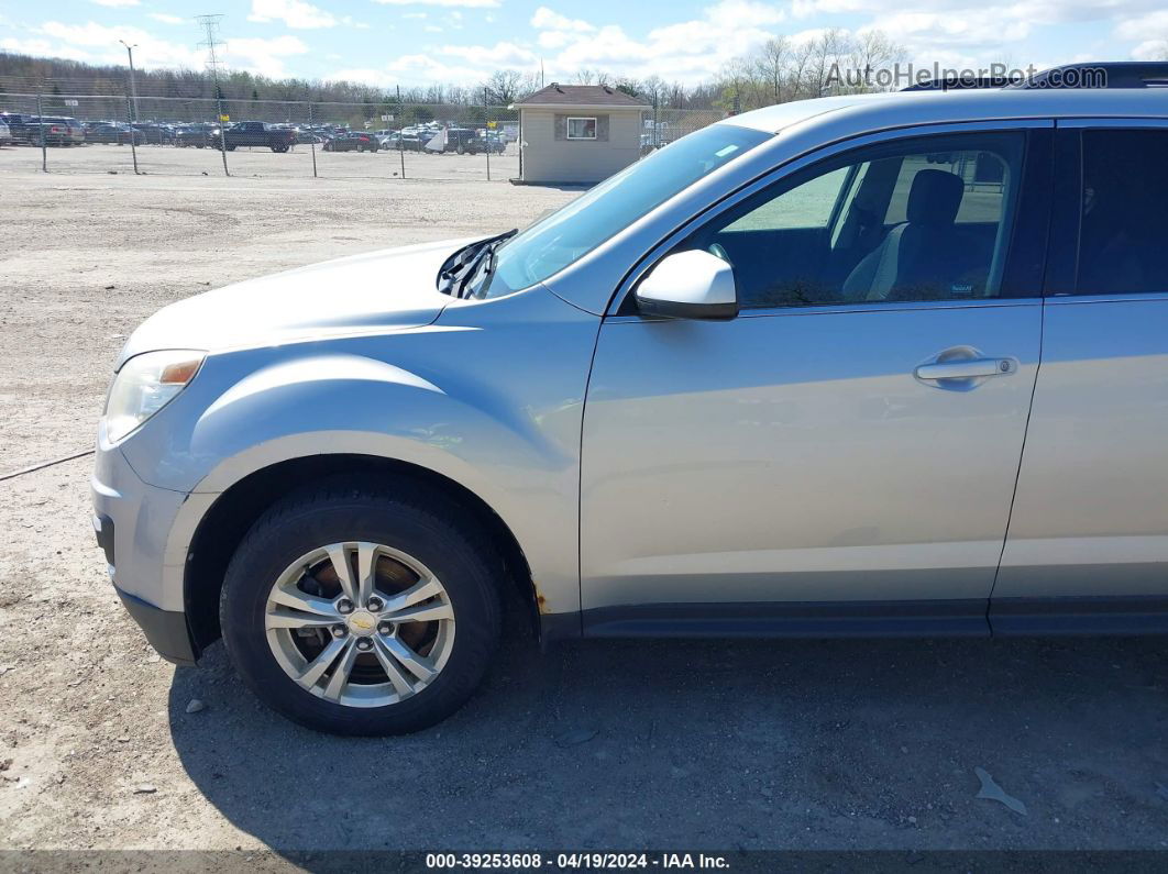 2012 Chevrolet Equinox 1lt Silver vin: 2GNALDEK9C1169074