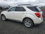 2012 Chevrolet Equinox Lt White vin: 2GNALDEK9C1232674