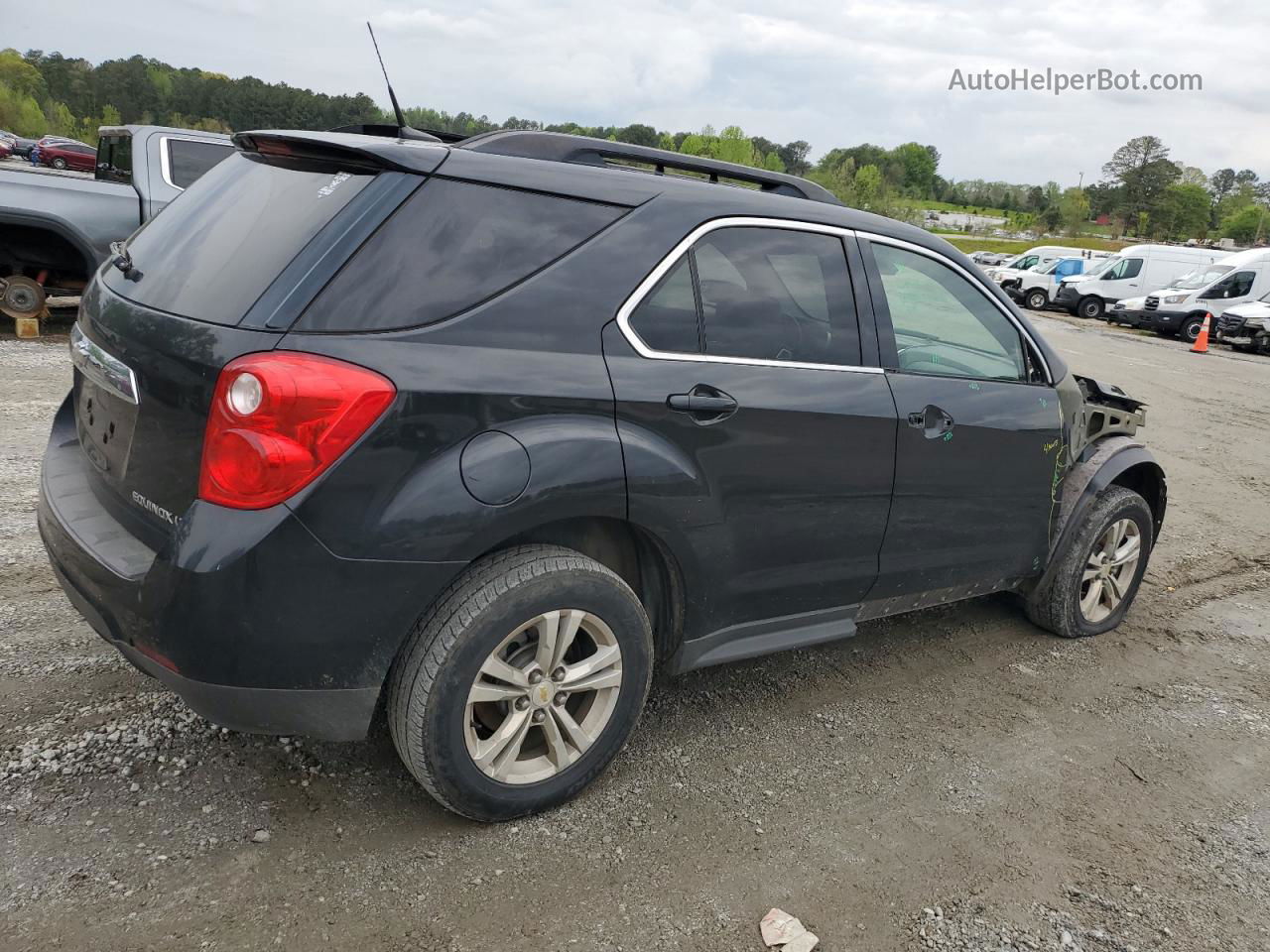 2012 Chevrolet Equinox Lt Black vin: 2GNALDEK9C6322636