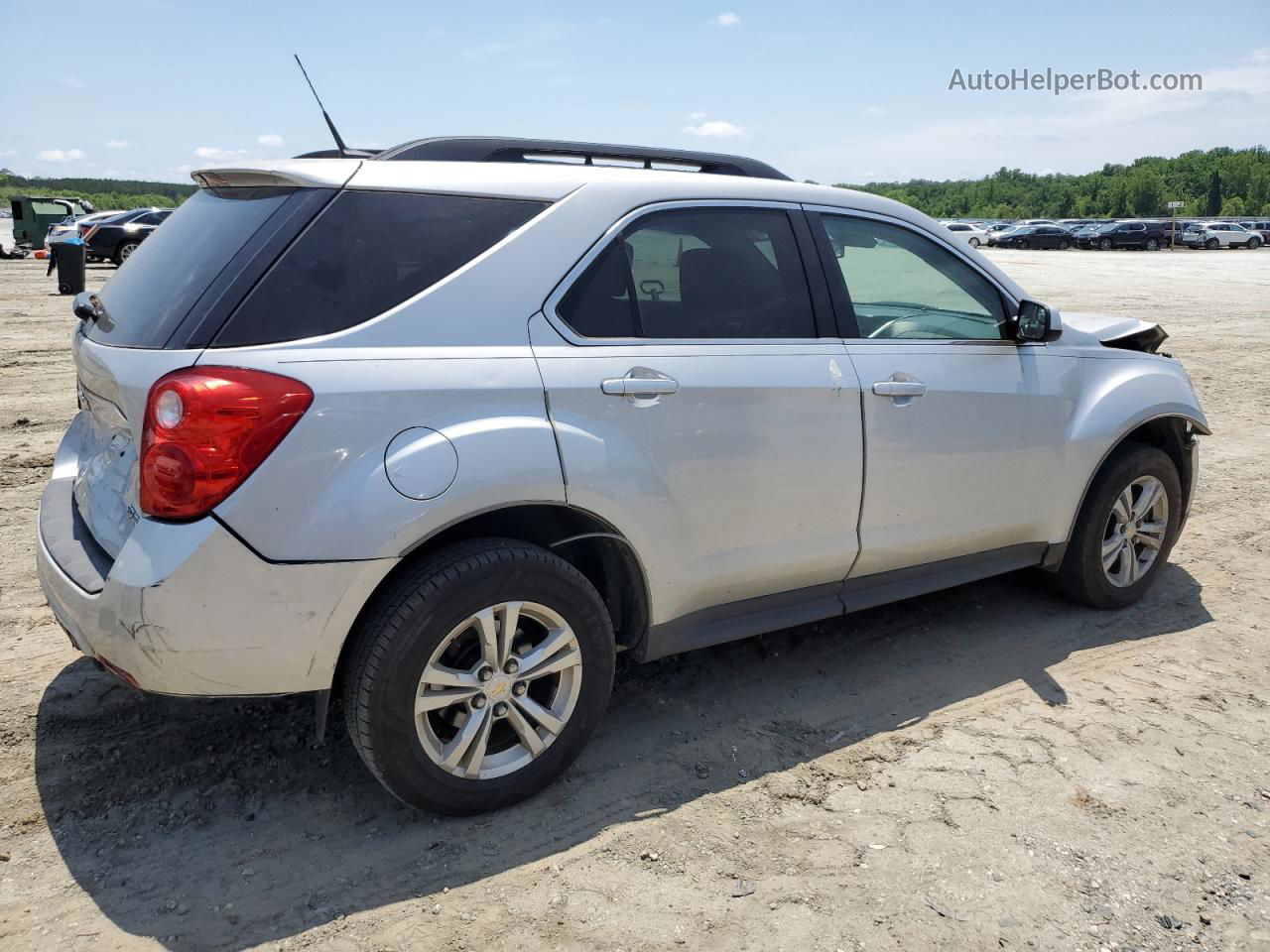 2012 Chevrolet Equinox Lt Silver vin: 2GNALDEK9C6342689