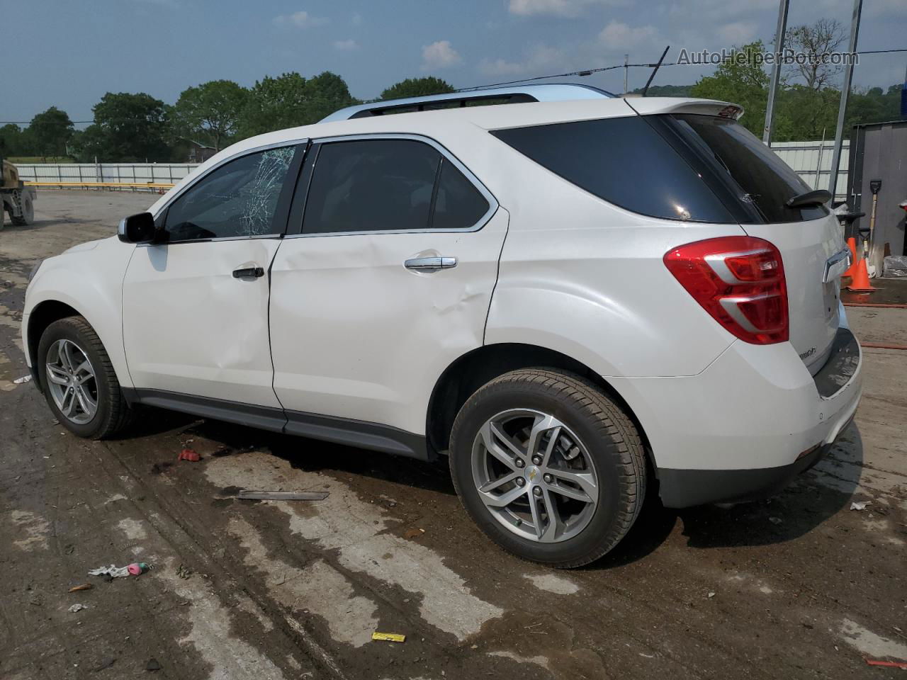 2017 Chevrolet Equinox Premier Белый vin: 2GNALDEK9H1521061