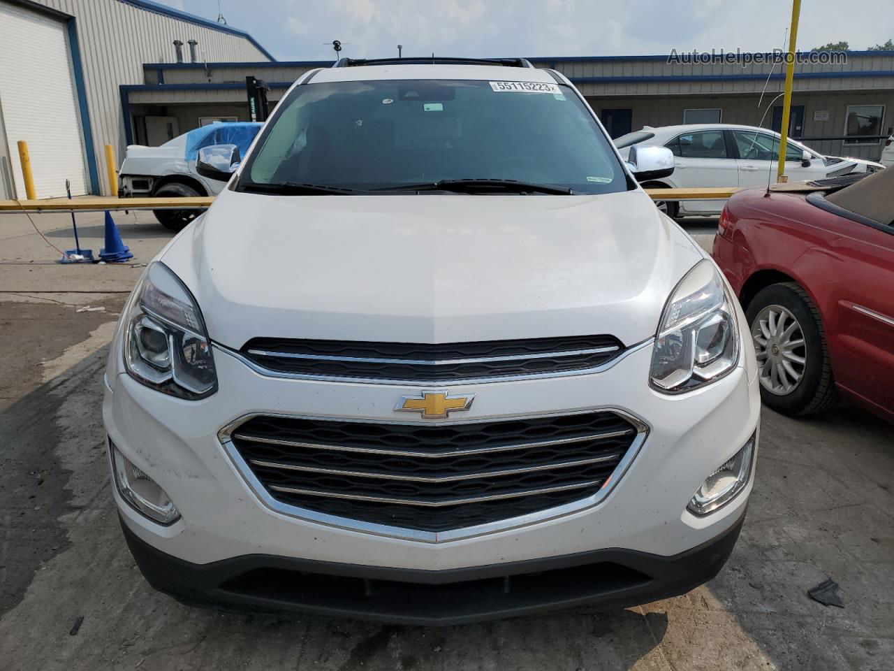 2017 Chevrolet Equinox Premier White vin: 2GNALDEK9H1521061