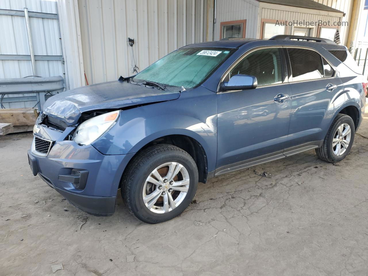 2012 Chevrolet Equinox Lt Синий vin: 2GNALDEKXC6147071