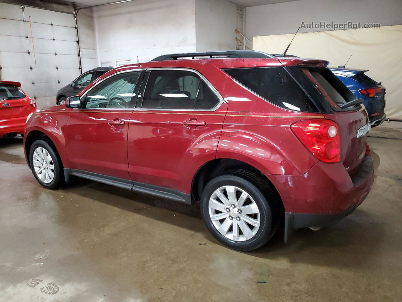 2012 Chevrolet Equinox Lt Бордовый vin: 2GNALDEKXC6222917