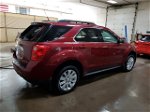 2012 Chevrolet Equinox Lt Burgundy vin: 2GNALDEKXC6222917