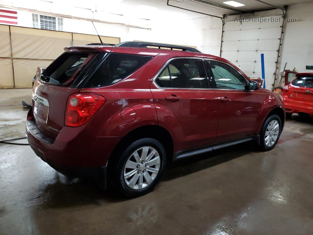 2012 Chevrolet Equinox Lt Бордовый vin: 2GNALDEKXC6222917