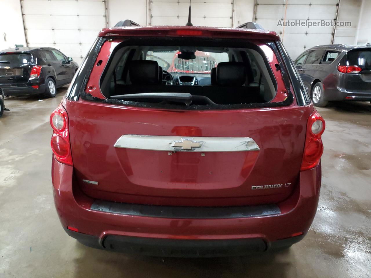 2012 Chevrolet Equinox Lt Бордовый vin: 2GNALDEKXC6222917