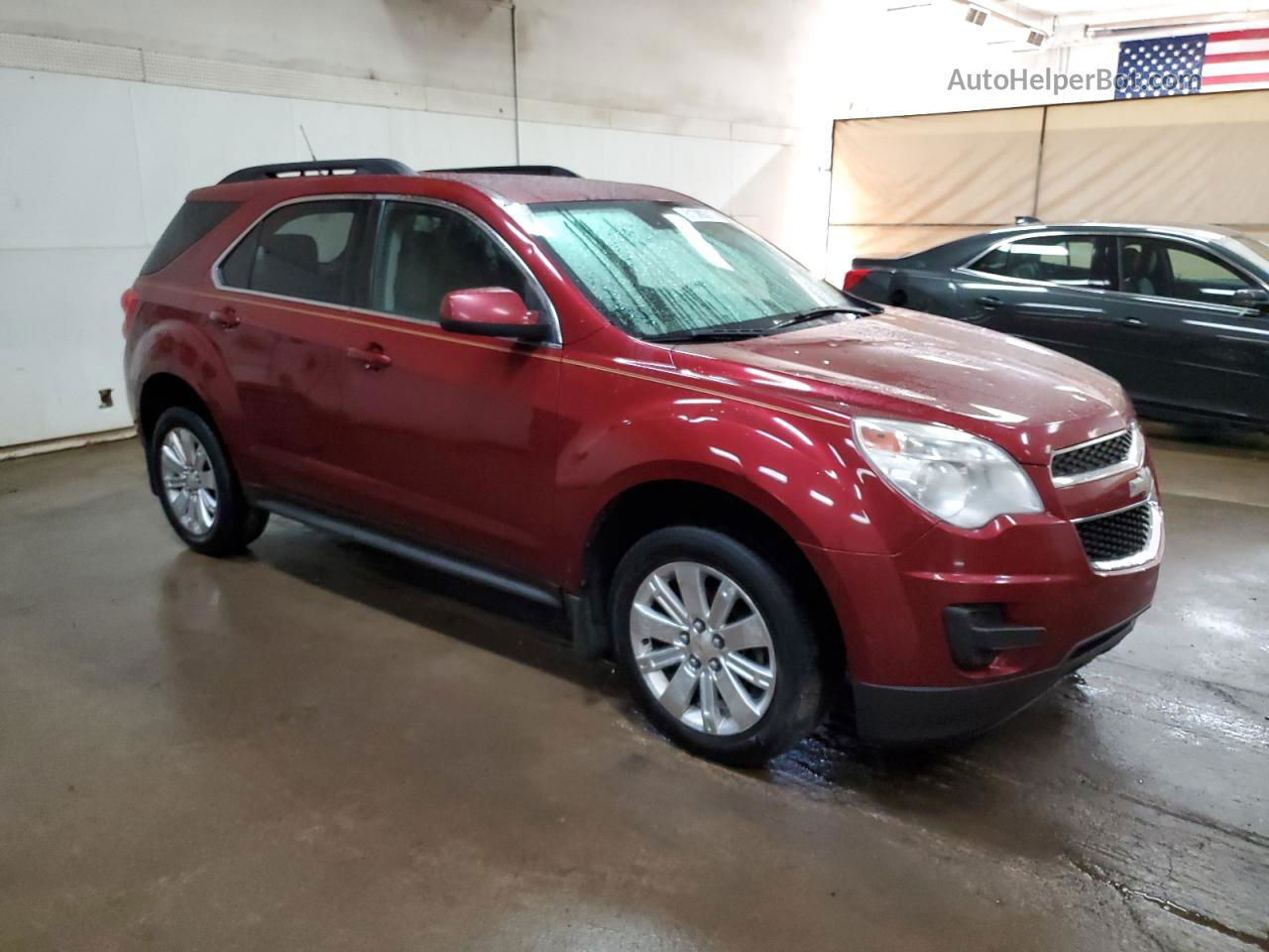 2012 Chevrolet Equinox Lt Burgundy vin: 2GNALDEKXC6222917