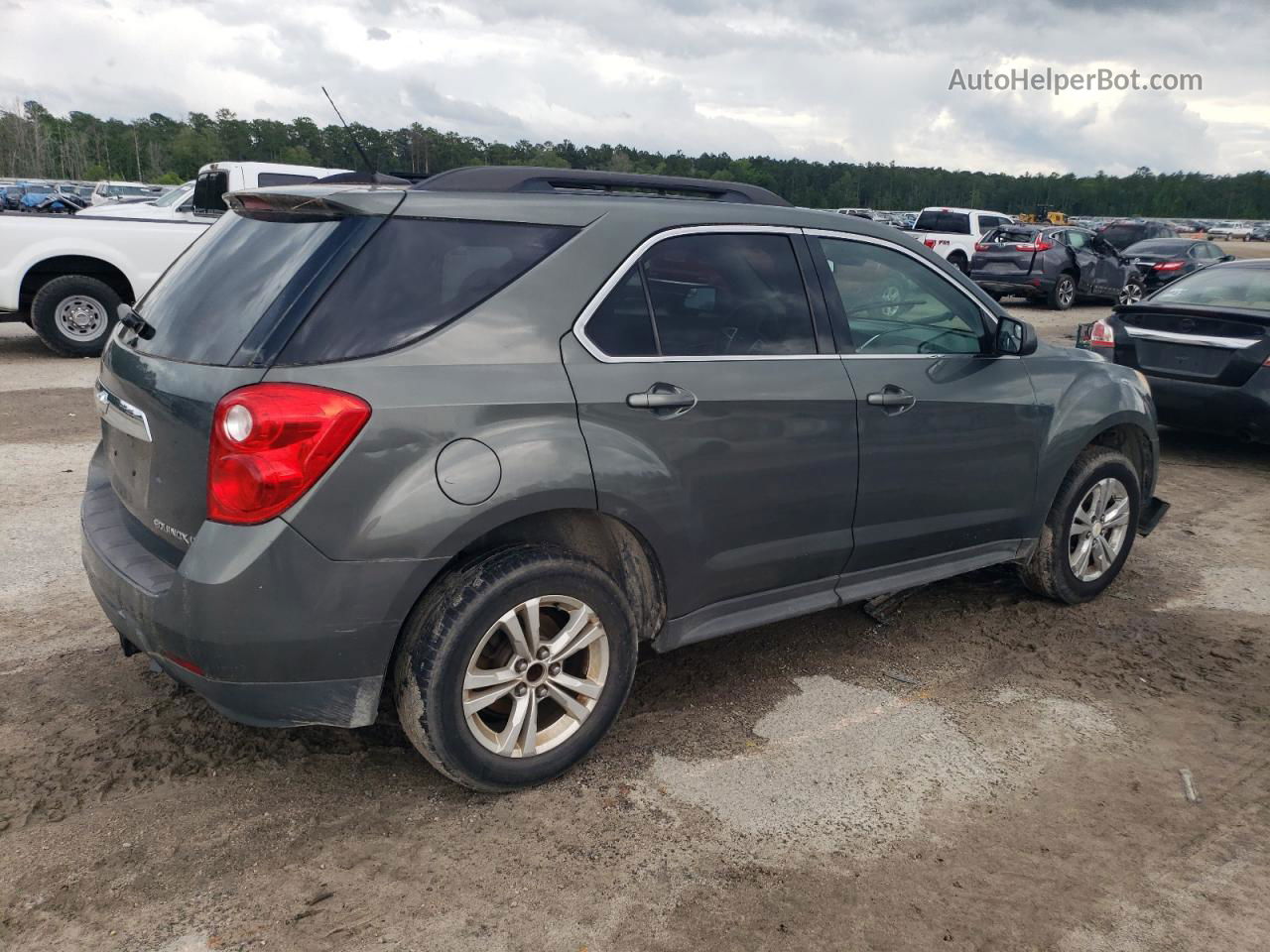 2012 Chevrolet Equinox Lt Green vin: 2GNALDEKXC6289744